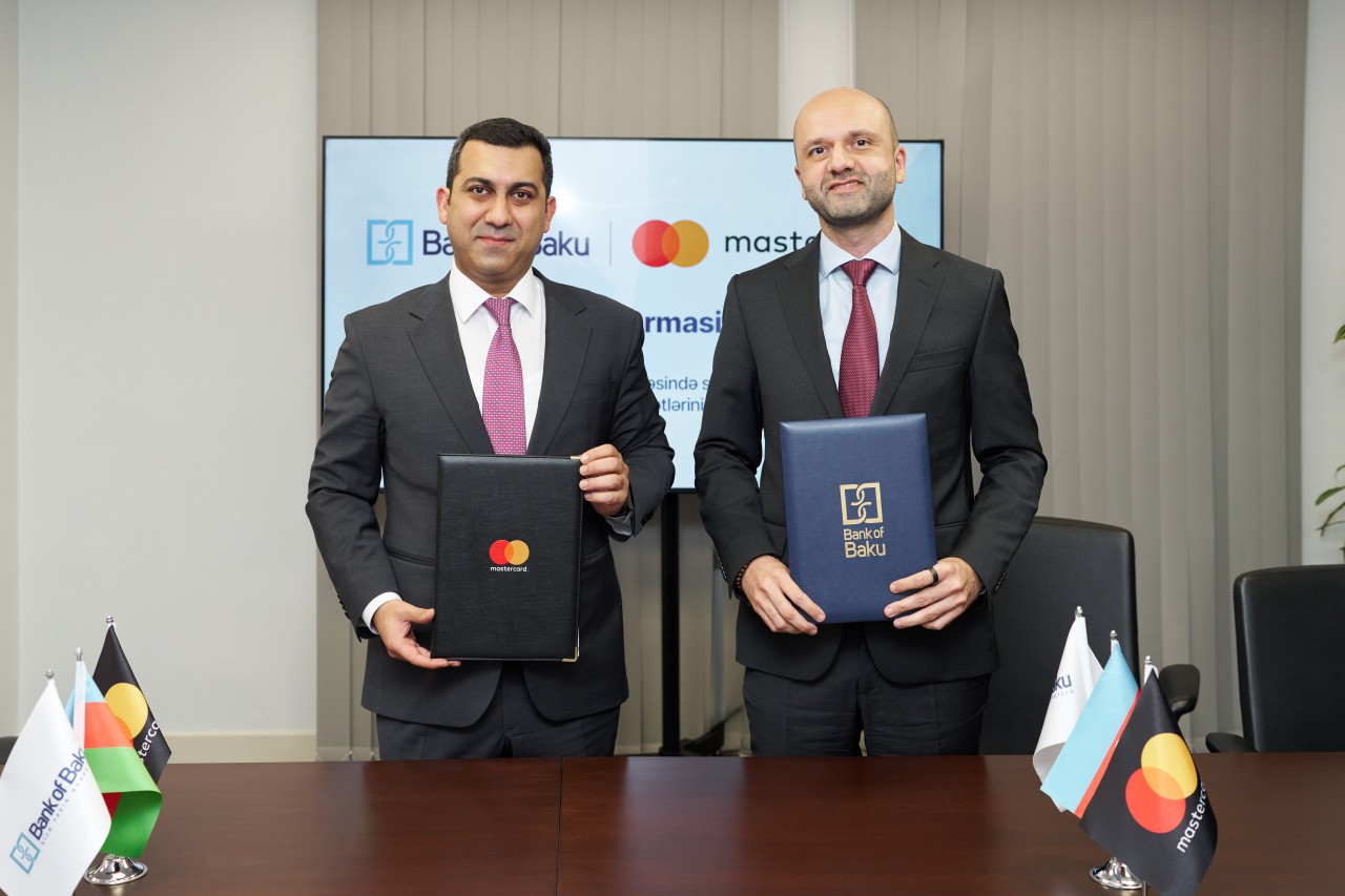 "Bank of Baku" Mastercard-ın süni intellekt əsaslı rəqəmsal layihələrindən birinə tərəfdaş oldu (FOTO)